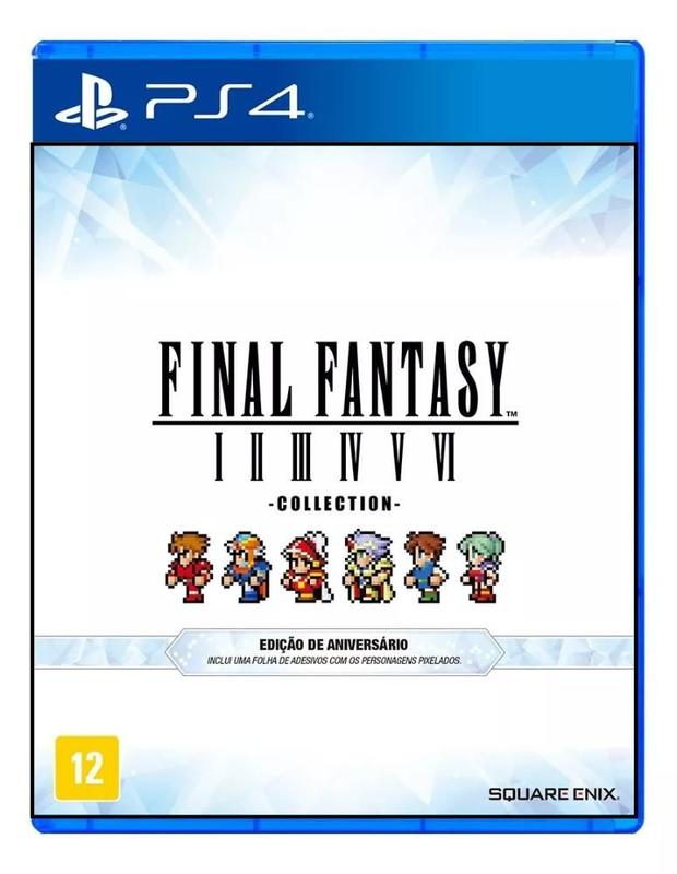 Imagem do produto Final Fantasy I-VI Collection Anniversary Edition PS4 - Físico em Magazine Luiza